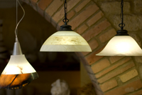 Ceiling lamps - alab'Arte - alabaster in Volterra